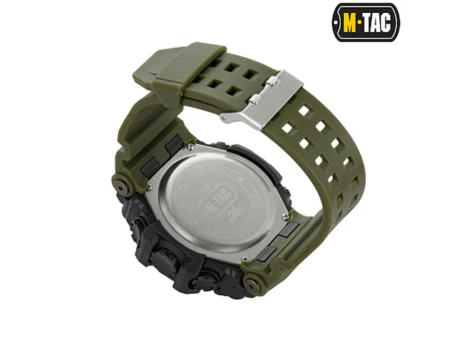 Годинник M-Tac тактичний 2037 Army Green Фото 2